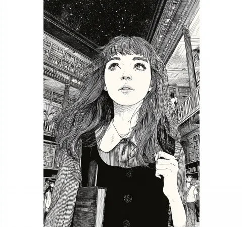 《低光观测所》悬疑漫画封面